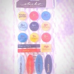 💞 New Kids School Years Scrapbook Stickers